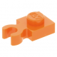 LEGO lapos elem 1x1 fogóval, narancssárga (4085d)